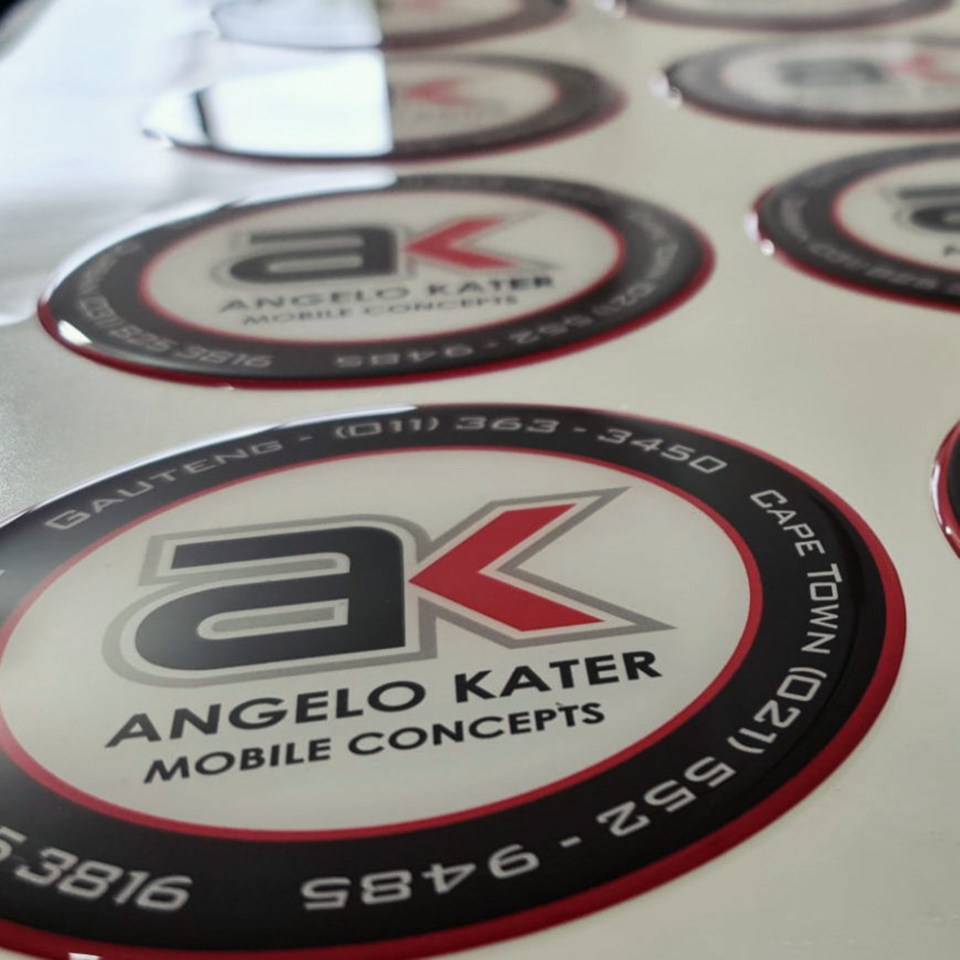 Dome sticker