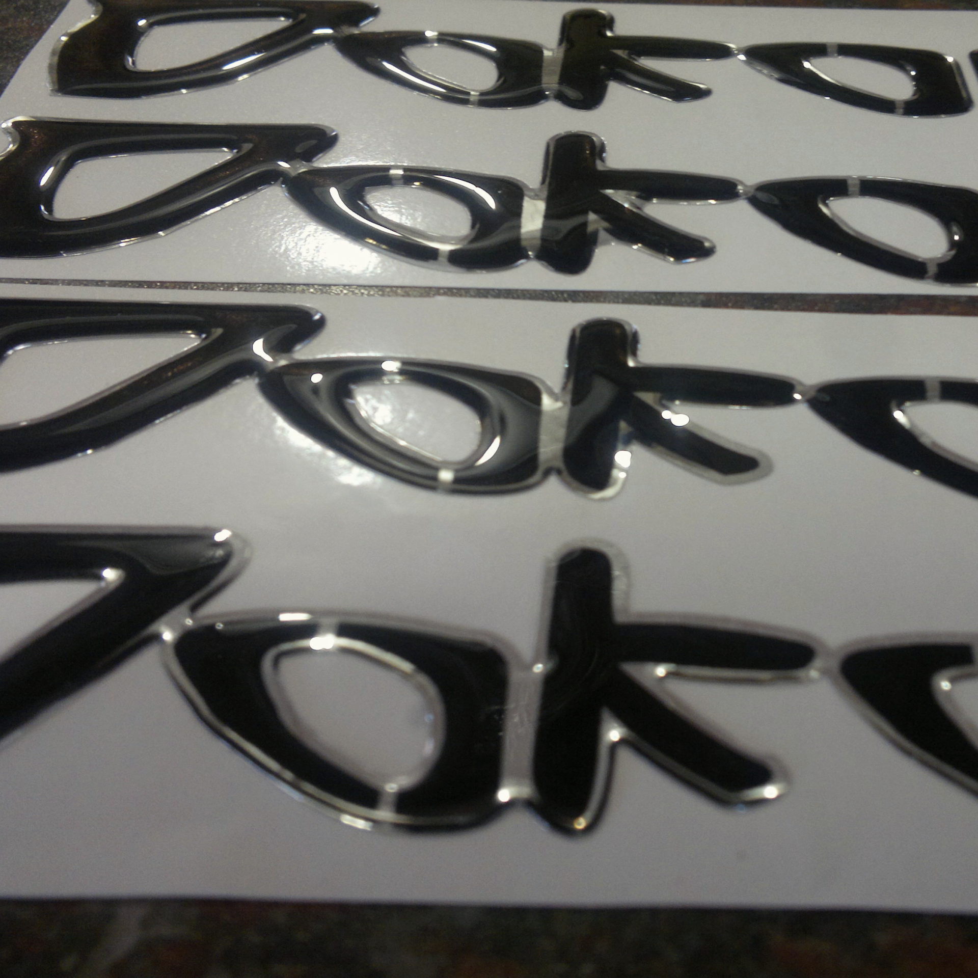 Domed Sticker