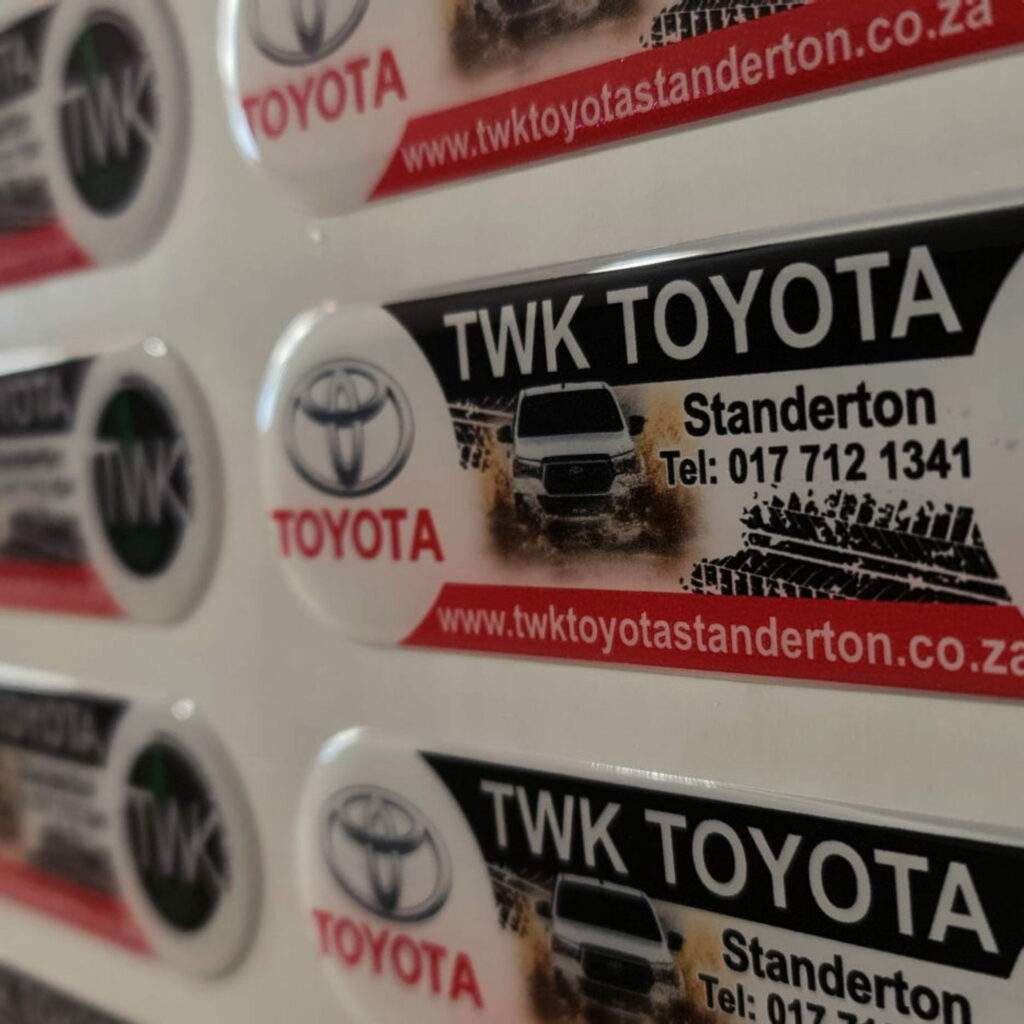 Domed Badge